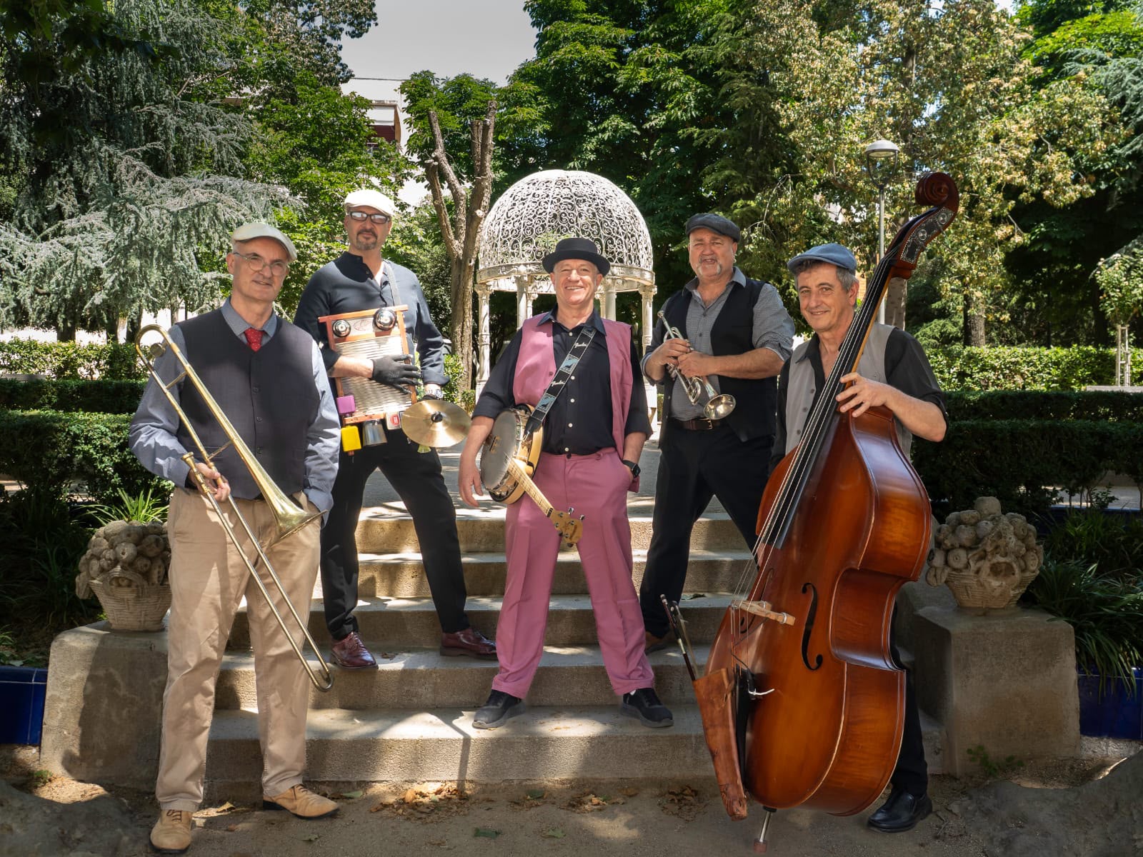 La banda en directo