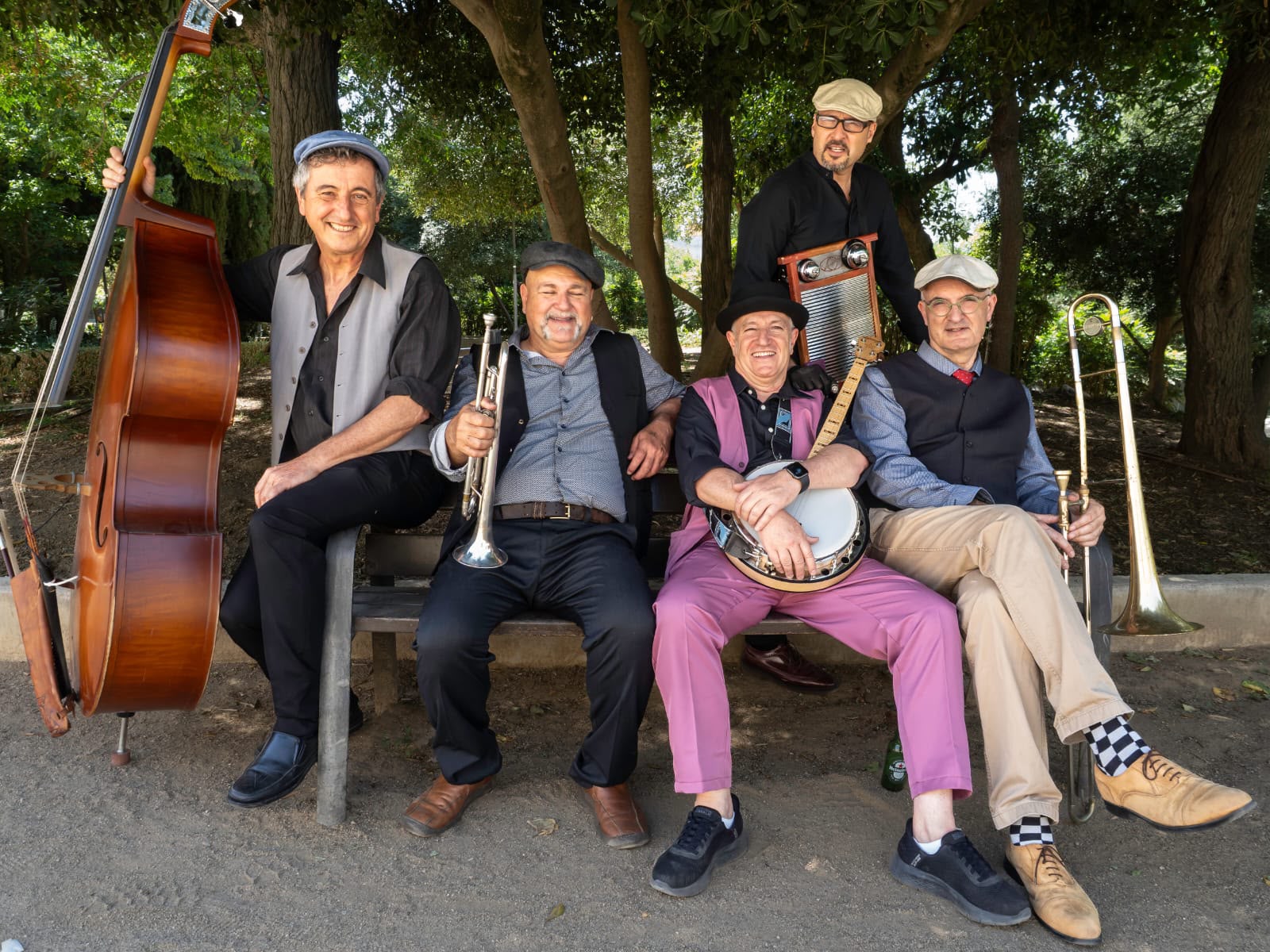 La banda en directo