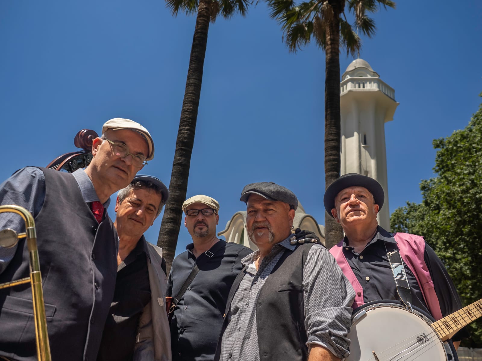 La banda en directo