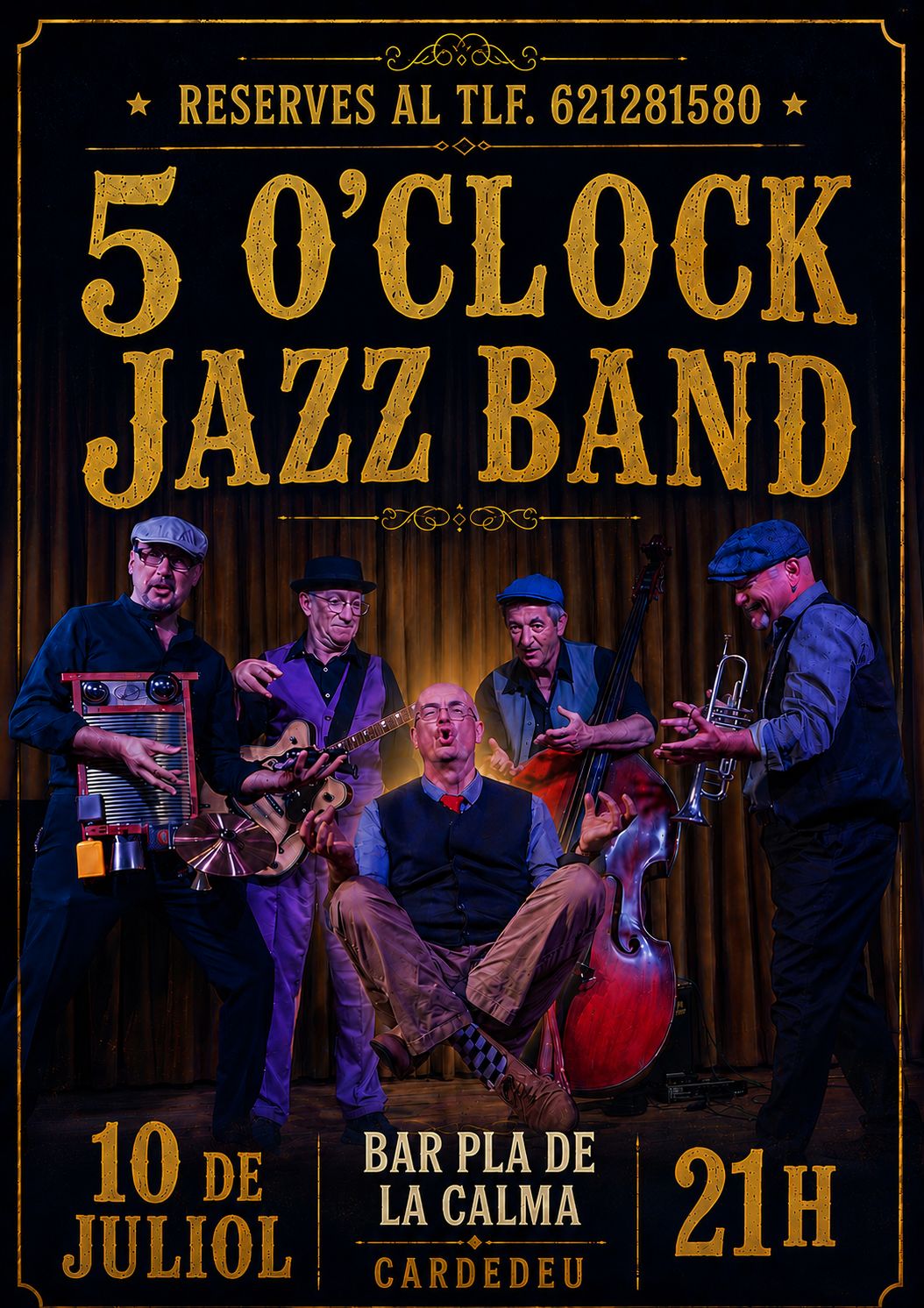 Cartel 5 O'Clock Jazz Band