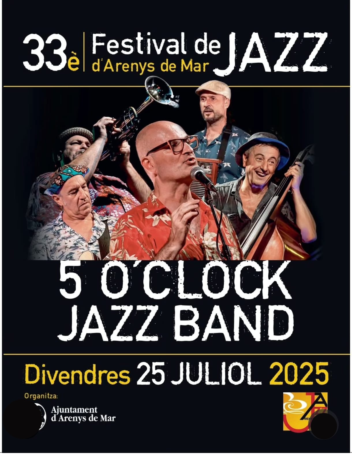 Cartel Festival de Jazz d'Arenys de Mar